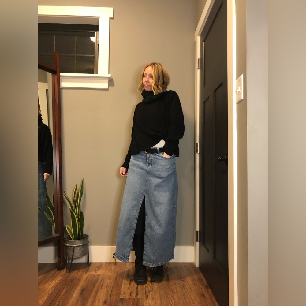 Zara Denim Skirt